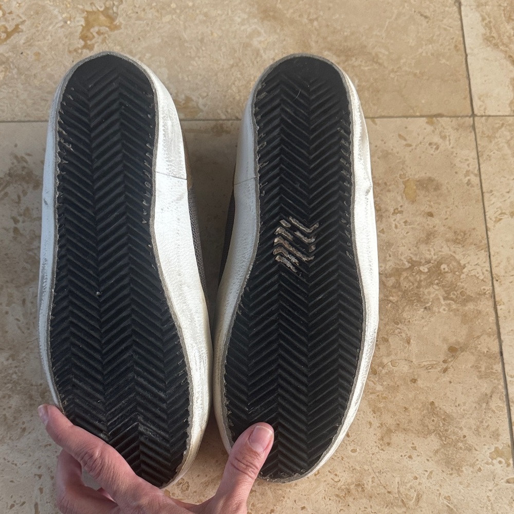 Golden Goose Brown and White Sneakers - Picture 8 of 11